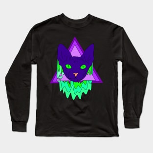 Slimy cat Long Sleeve T-Shirt